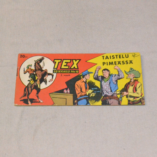 Tex liuska 12 - 1954 Taistelu pimeässä (2. vsk)